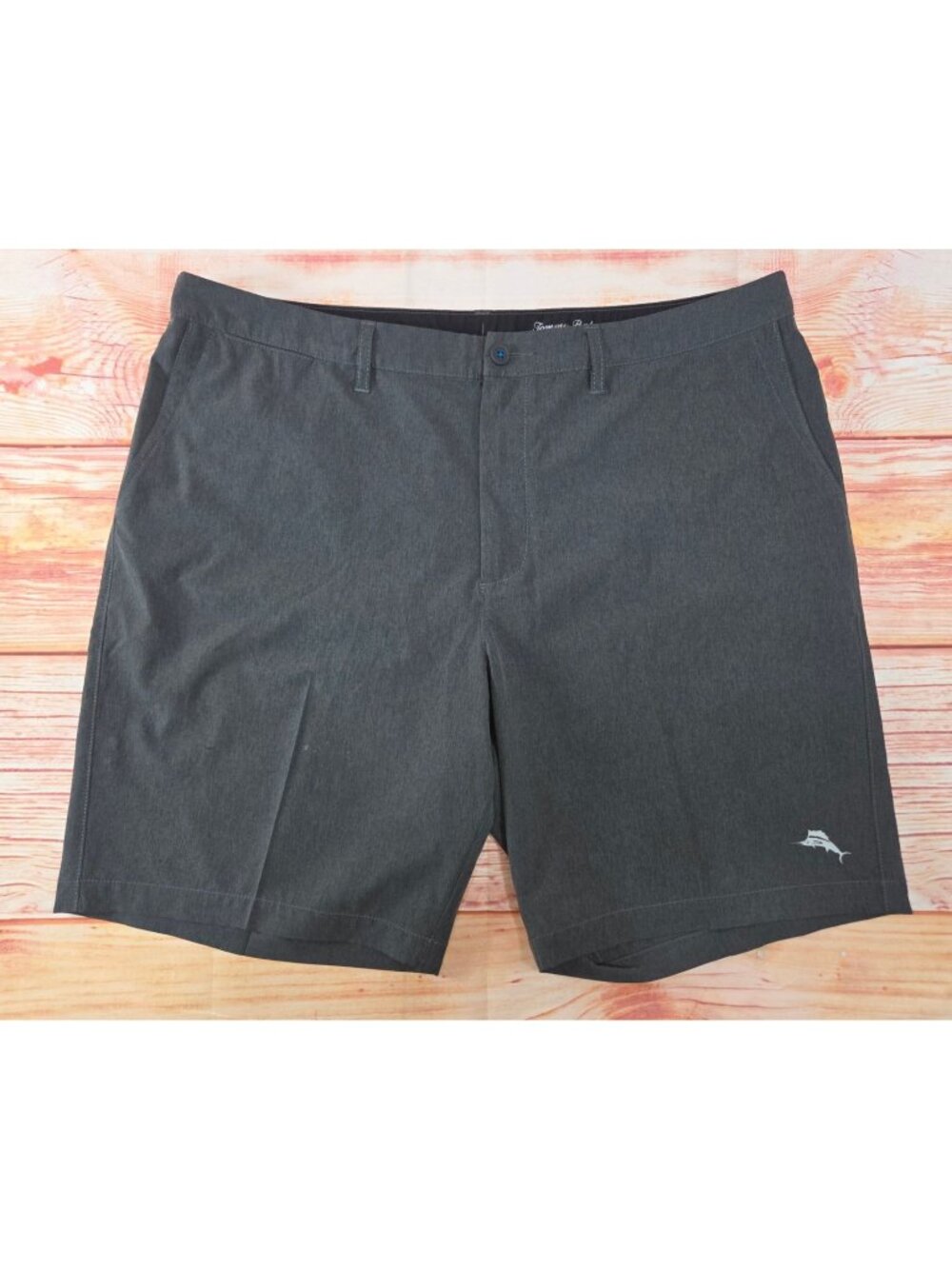 Tommy Bahama Mens Gray Relaxed Fit Shorts Size 40